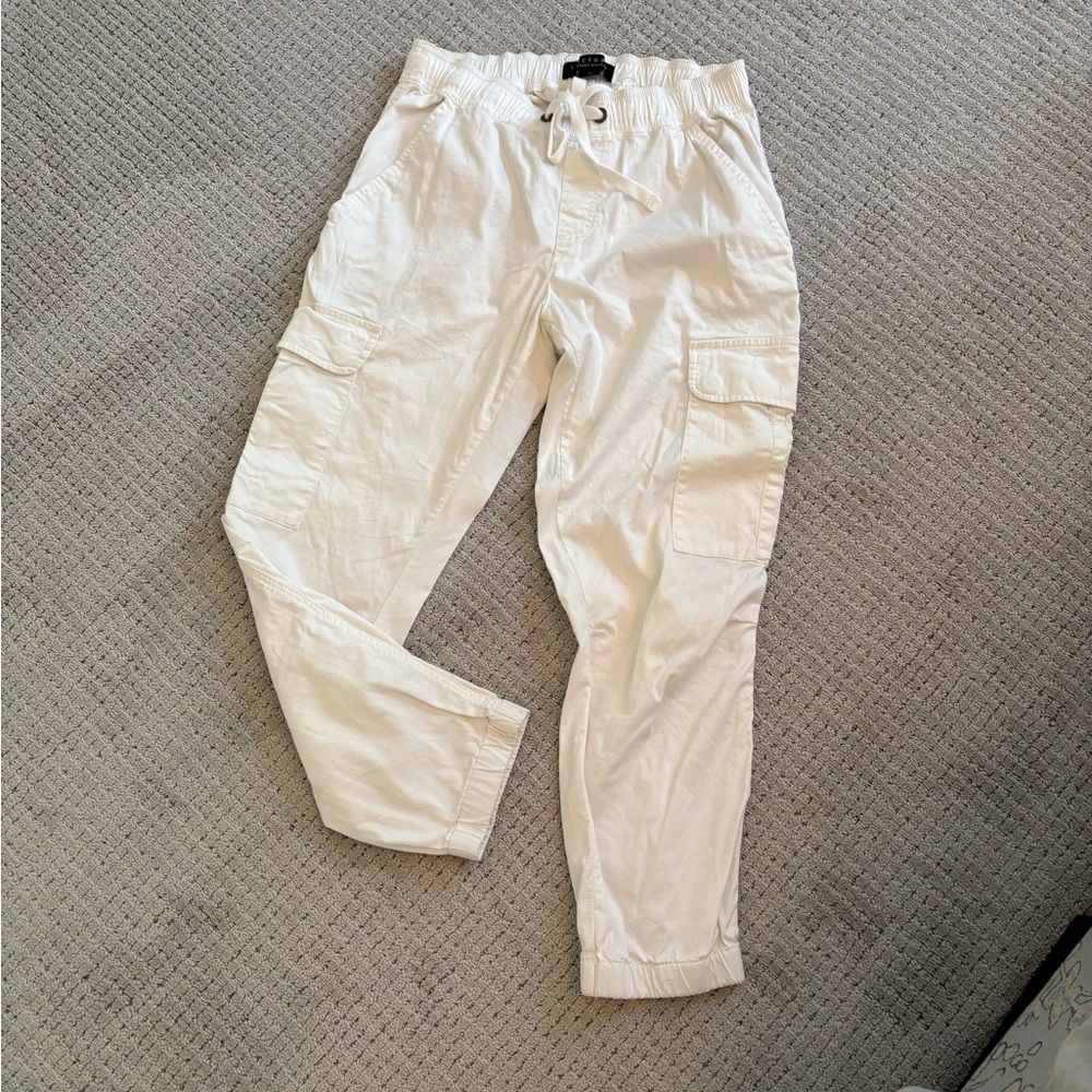 Sanctuary White Cargo Pants Relaxed Fit